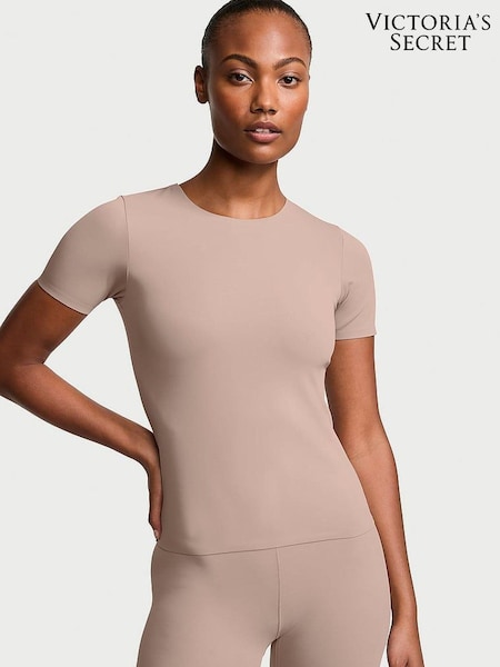 Victoria's Secret Candlelight Rose Nude Elevate™ Stretch T-Shirt (E43425) | £39