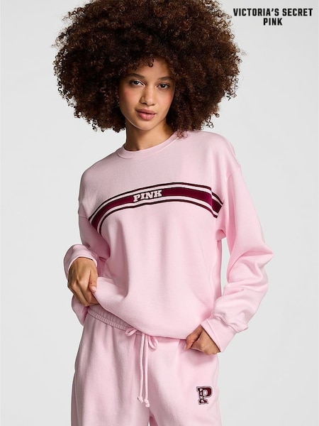 Victoria's Secret PINK Pink Tulip Fleece Sweatshirt (E43451) | £39