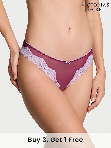 Victoria's Secret Campari Red Thong Knickers (E43462) | £10