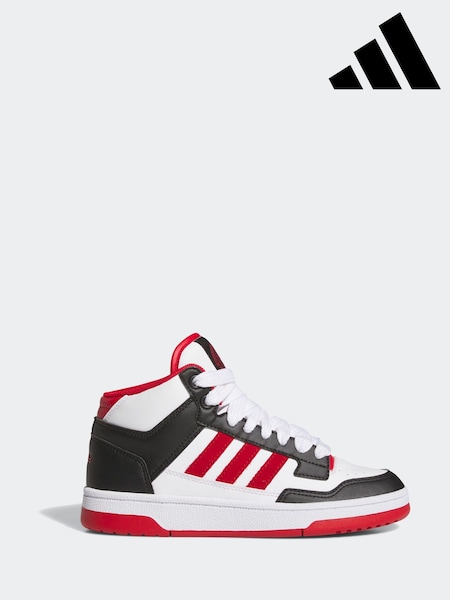adidas Black Light Rapid Court Mid Trainers (E44572) | £35
