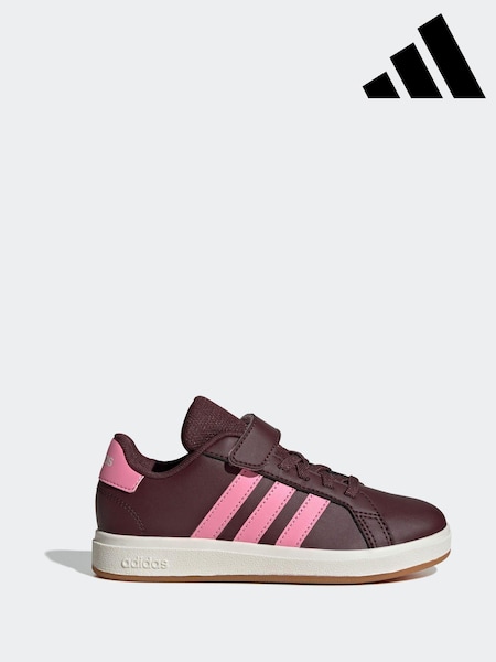 adidas Red Grand Court 2.0 Trainers (E44611) | £28