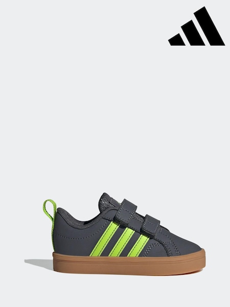adidas Khaki/Lime VS Pace 2.0 Trainers (E44720) | £25