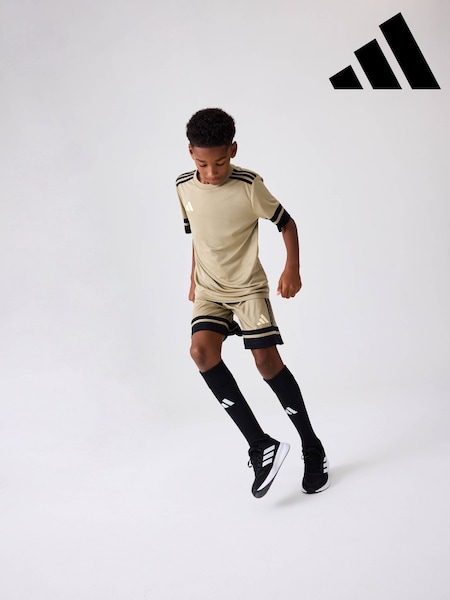 adidas Brown Squadra 25 T-Shirt (E44784) | £13