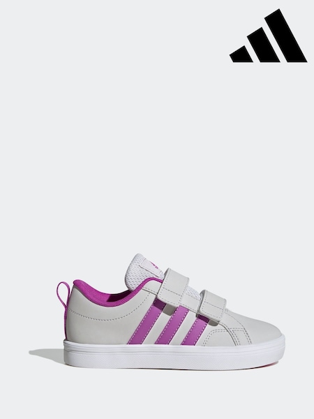 adidas Dark Grey Kids VS Pace 2.0 Trainers (E45063) | £28