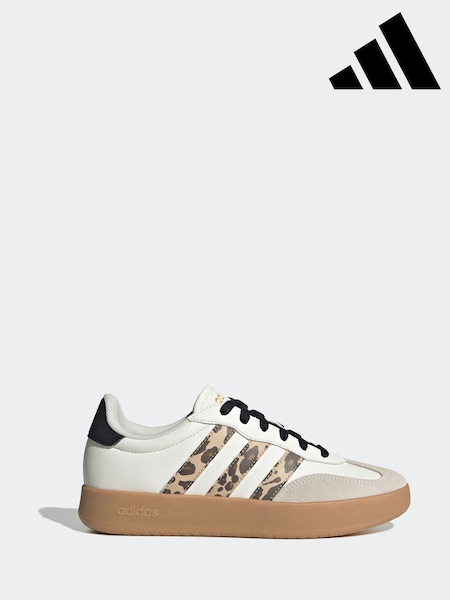 adidas White cream Barreda Trainers (E45091) | £55