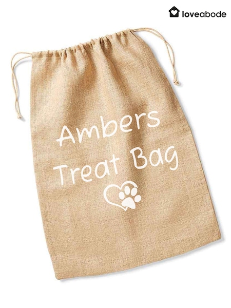 Personalised Dog Treat Bag (E45277) | £12