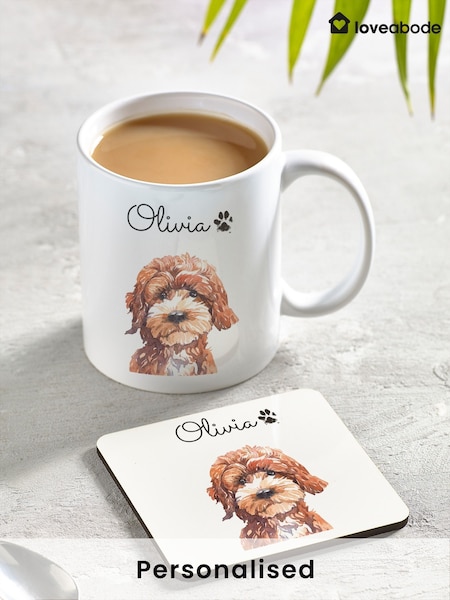 Loveabode Personalised Dog Breed Mug (E45283) | £20