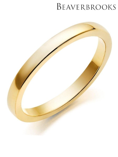 Beaverbrooks 18ct Yellow Gold Wedding Ring (E45414) | £1,150