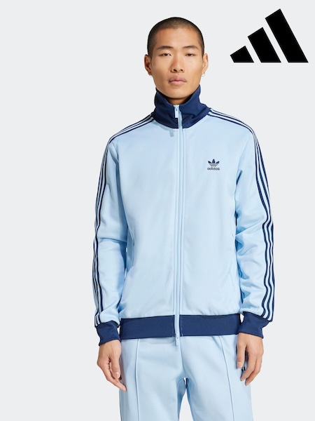 adidas Originals Blue Adicolor Classics Beckenbauer Sweatshirt (E45589) | £65