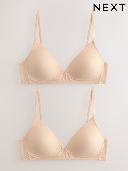 Nude Trainer Bras 2 Pack (E45714) | £16