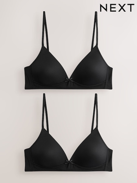 Black Trainer Bras 2 Pack (E45718) | £16