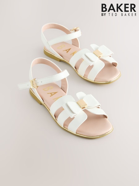 Baker by Ted Baker Girls Bow Sandals (E45762) | £34 - £36
