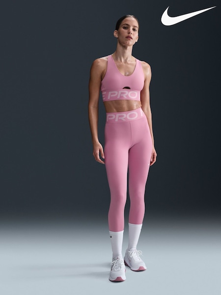 Nike Elemental Pink Pro Sculpt Dri-FIT High-Waisted Leggings (E45777) | £55