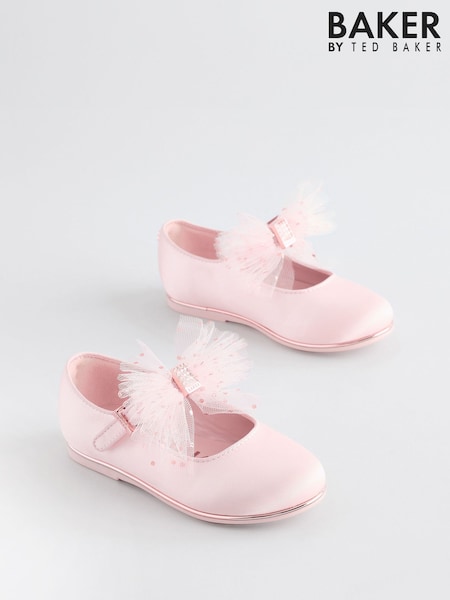 Baker by Ted Baker Girls Mary Jane Bow Occasion Shoes (E45830) | £36