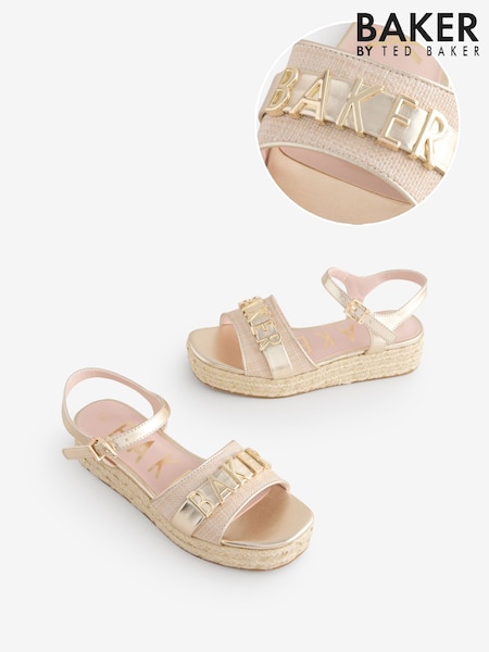 Baker by Ted Baker Girls Wedges Sandals (E45837) | £36 - £38