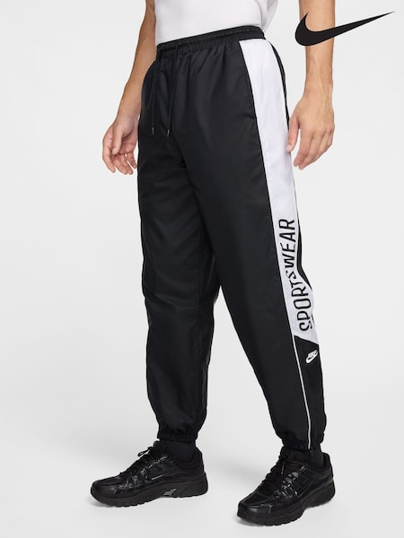 Nike Black Club Woven Joggers (E45898) | £70