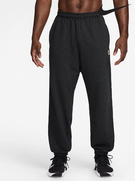 Nike Black Gym Heritage Dri-FIT Fleece Training Joggers (E45943) | £60