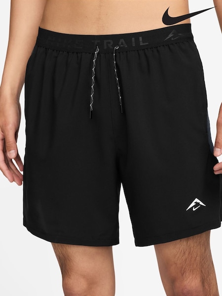Nike Black Dri-FIT Trail 6 inch Running Shorts (E46050) | £55