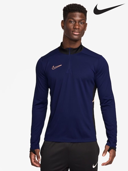 Nike Blue Academy Dri-FIT Training Drill Top (E46077) | £40