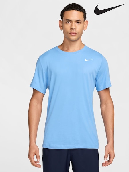 Nike University Blue Dri-FIT Training T-Shirt (E46147) | £25