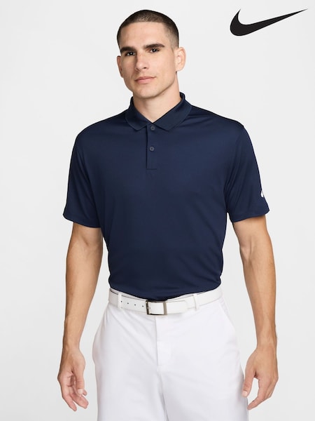 Nike Obsidian Dri-FIT Victory Golf Polo Shirt (E46156) | £40