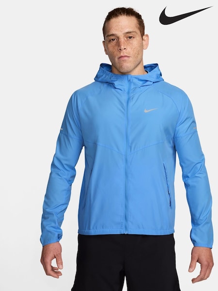 Nike University Blue Repel Miler Running Jacket (E46191) | £75