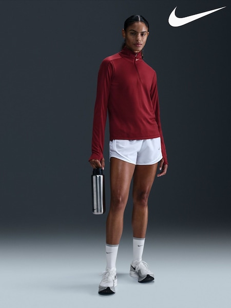 Nike Team Red Dri-Fit Half Zip Pacer Top (E46232) | £45
