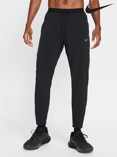 Nike Black Dri-FIT Stride Woven Running Joggers (E46299) | £80