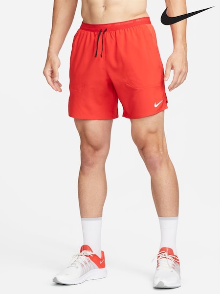 Nike University Red Dri-FIT Stride 7 Inch Running Shorts (E46395) | £45