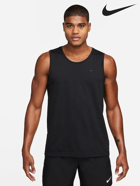 Nike Black Primary Dri-FIT Versatile Vest Top (E46438) | £40