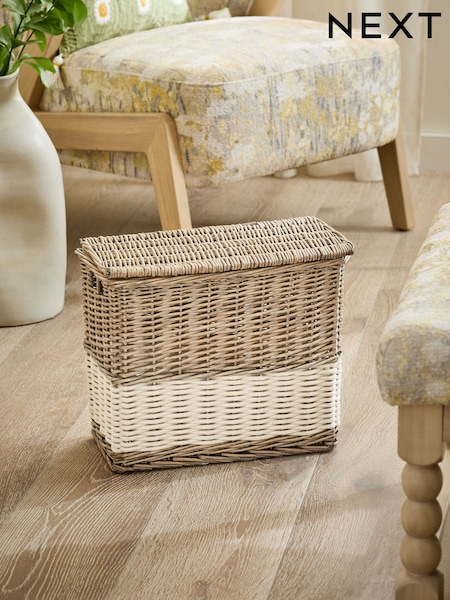 Natural Malvern Slim Basket (E46449) | £36