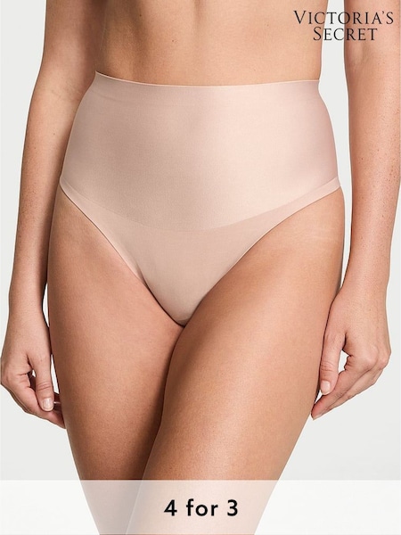 Victoria's Secret Macaron Nude Thong Shaping Knickers (E46602) | £20