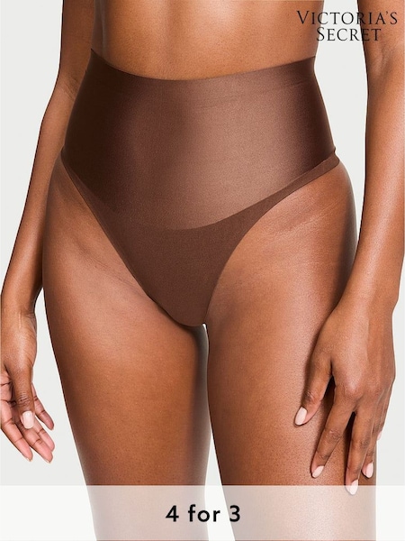 Victoria's Secret Ganache Nude Thong Shaping Knickers (E46636) | £20