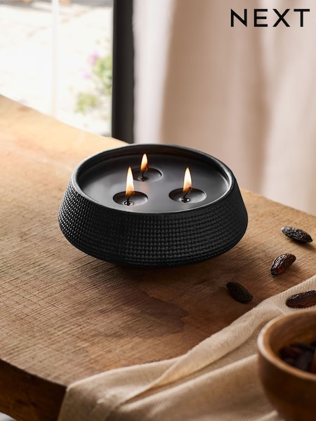 Black Pomegranate and Black Lily 3 Wick Scented Candle (E47092) | £22