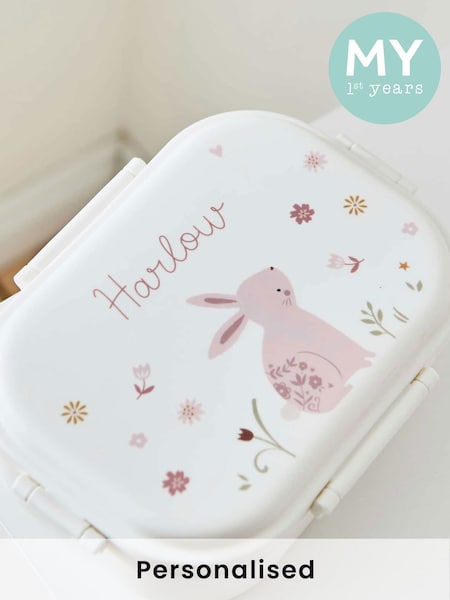 My 1st Years Personalised Bunny Design Lunch Box (E47178) | £24