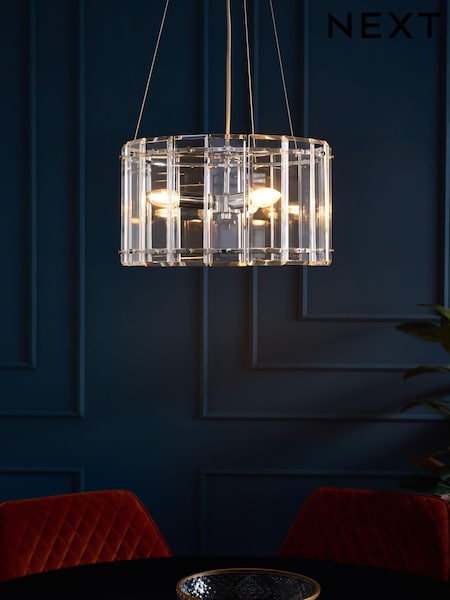 Chrome Tatton 3 Light Chandelier Light (E47245) | £199