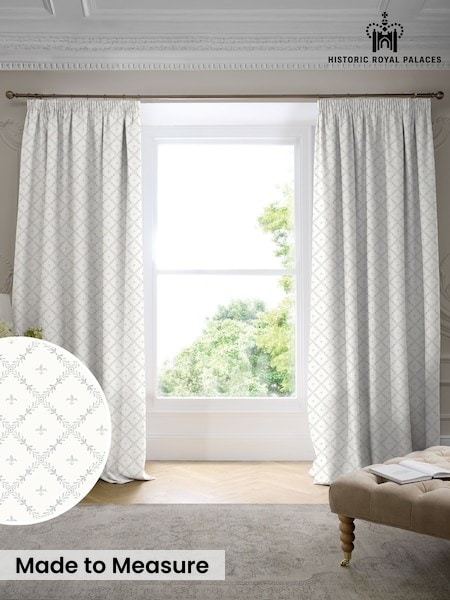 Historic Royal Palaces Fleur De Lis Made To Measure Curtains