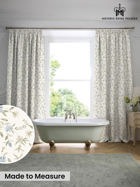 Historic Royal Palaces Royal Court Floral Made To Measure Curtains