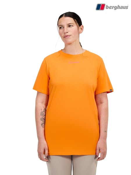 Berghaus Orange Grappled Short Sleeve T-Shirt (E47743) | £32