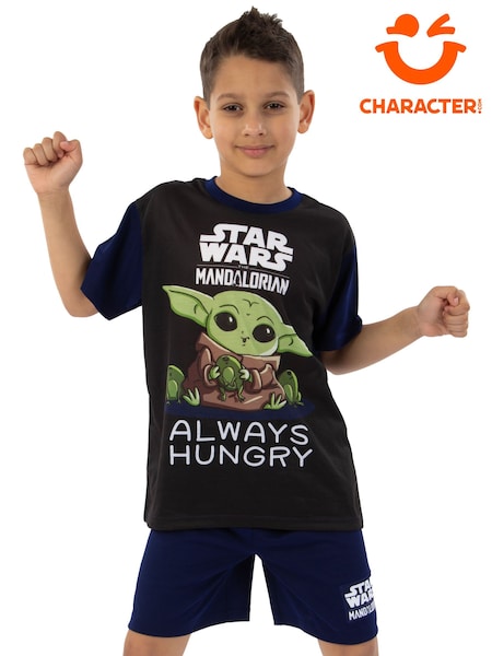 Blue - Character Star Wars The Mandalorian Short Pyjamas Set