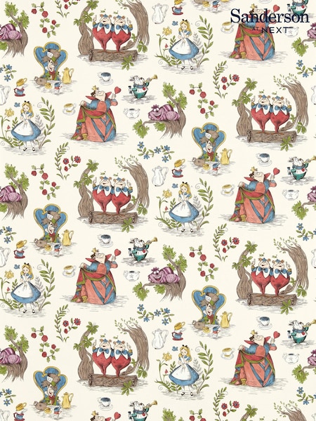 Sanderson Hundreds Thousands Alice In Wonderland 10.05M Wallpaper (E48925) | £122