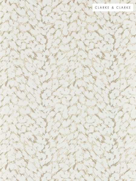 Clarke and Clarke Linen Pokot 10.05M Wallpaper (E48933) | £60