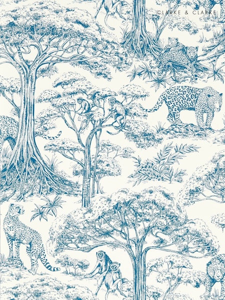 Clarke and Clarke Caribbean Kisumu 10.05M Wallpaper (E48967) | £50