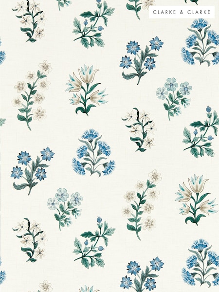 Clarke and Clarke Denim Leiden 10.05M Wallpaper (E48970) | £60