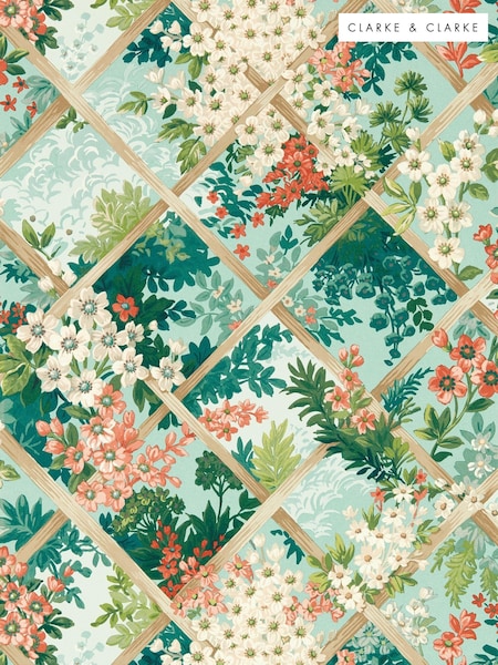 Clarke and Clarke Seaglass Maymont 10.05M Wallpaper (E48983) | £60