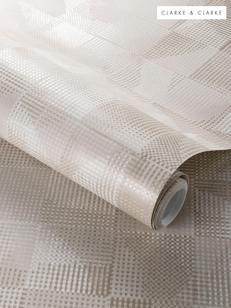 Clarke and Clarke Impatto Natural 10.05M Wallpaper (E49001) | £56