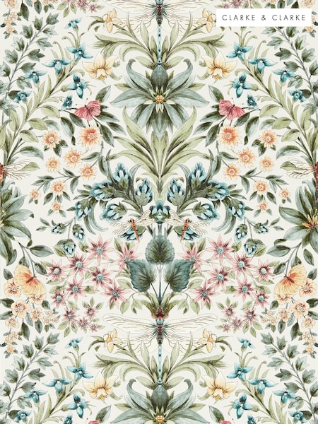 Clarke and Clarke Summer Mirabell 10.05M Wallpaper (E49026) | £60