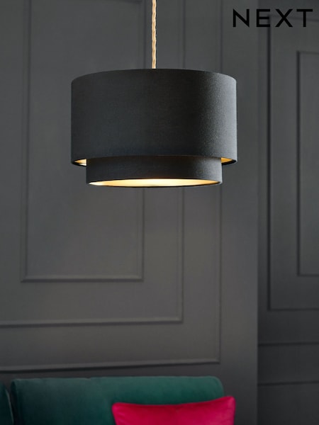 Black Rico 2 Tier Small Easy Fit Shade (E49544) | £28
