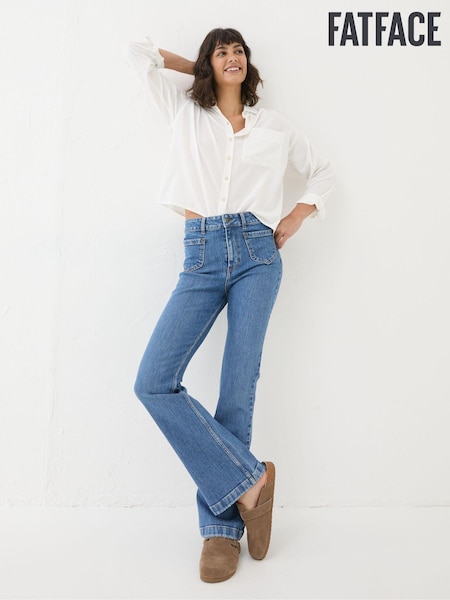 FatFace Fly Denim Vintage Flare Jeans (E50430) | £59