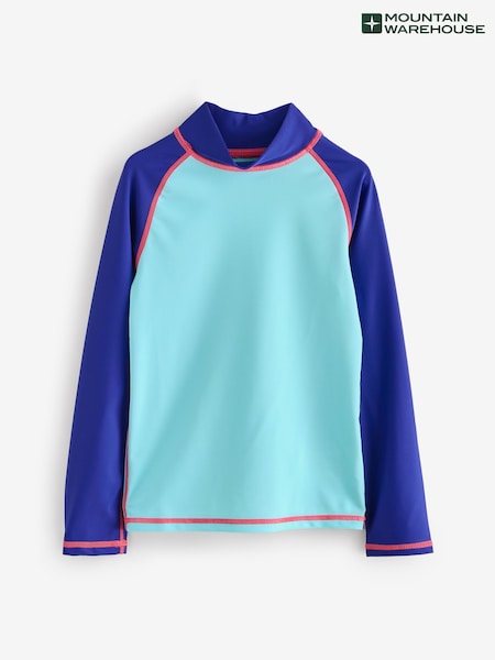 Mountain Warehouse Green Kids Long Sleeve Rash Vest (E50998) | £23